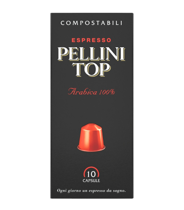 PELLINI TOP Arabica 100%  pre Nespresso 10ks