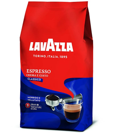 Lavazza Espresso Crema e Gusto Classico zrnková káva 1kg