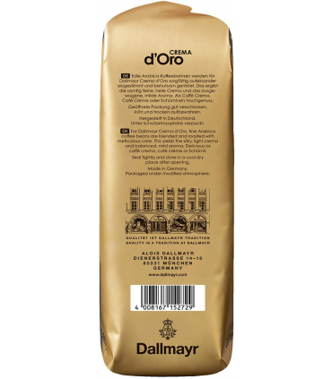 Dallmayr Crema d’Oro zrnková káva 1kg