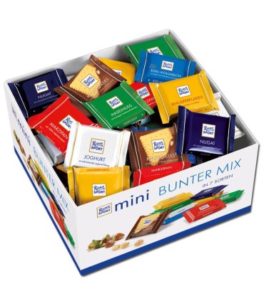 Ritter Sport čokolády  84 x 16g