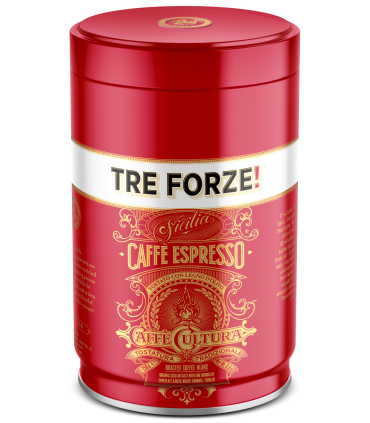 TRE FORZE! Caffè Espresso zrnková káva v dóze