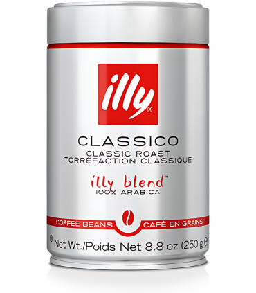 illy Espresso Classico - Medium Roast zrnková káva v dóze 250g