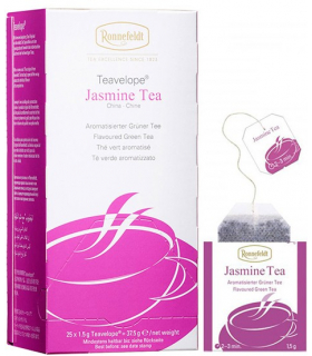 Ronnefeldt Teavelope Jasmine Tea porcovaný čaj 25 x 1,5g