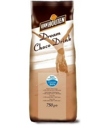 Van Houten čokoláda Less Sugar 750g