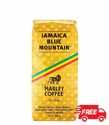Marley Coffee Jamaica Blue Mountain zrnková káva 227g