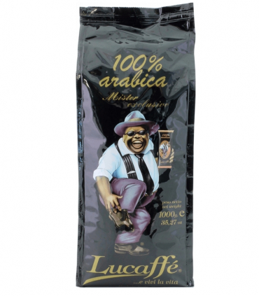 Lucaffé Mr. Exclusive 100% Arabica zrnková káva 1kg