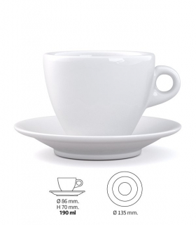 Šálka Portofino Cappuccino