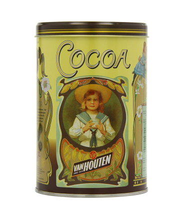 Kakao Van Houten v retro plechovke